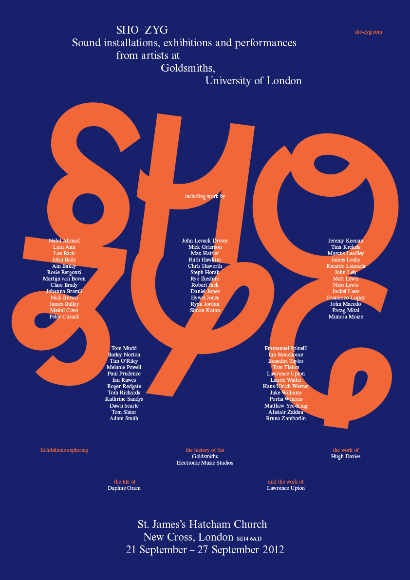SHO-ZYG Poster 2012